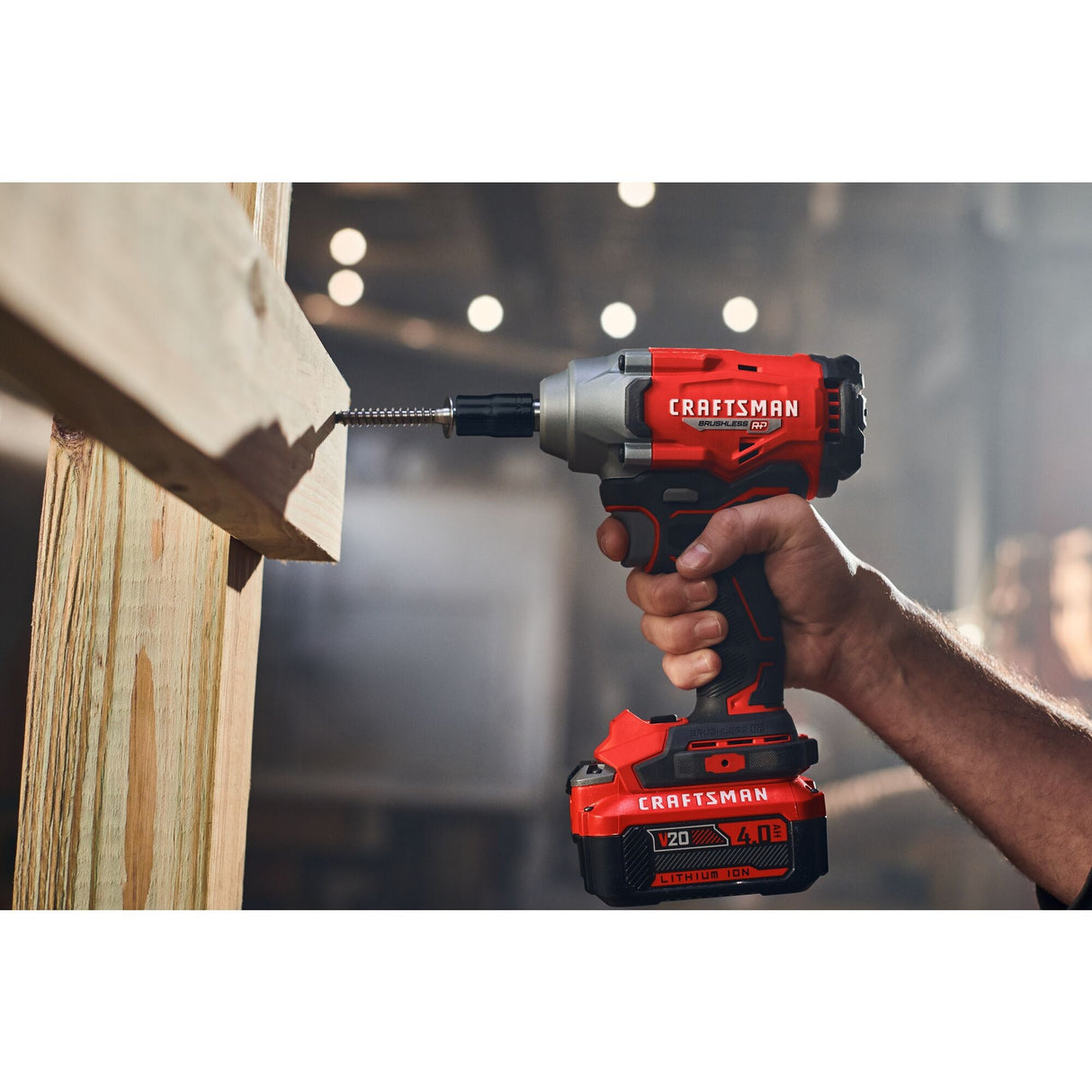 20-volt Max Variable Brushless 1/2-in Drive Cordless Impact Wrench (Bare Tool) CMCF921B