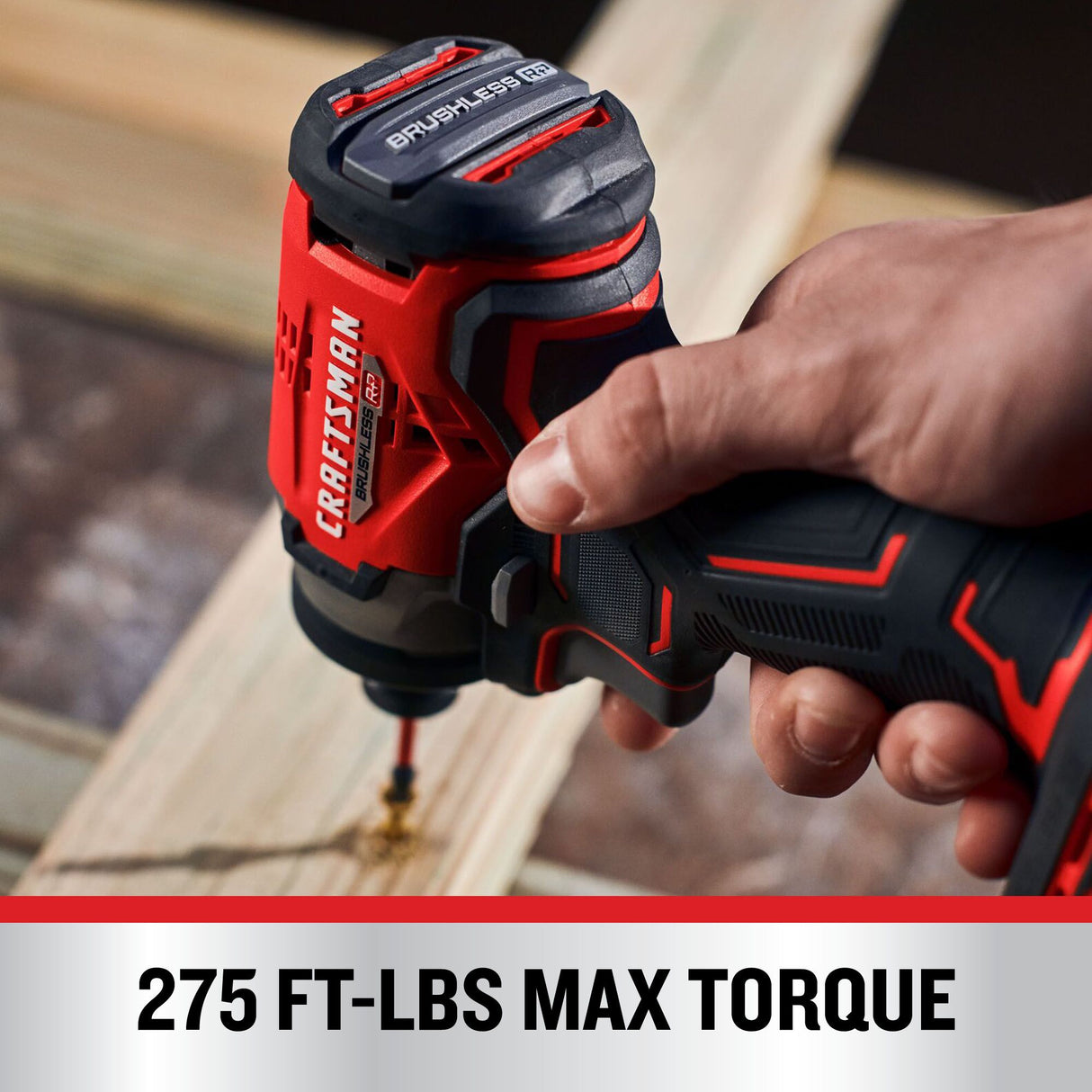 20-volt Max Variable Brushless 1/2-in Drive Cordless Impact Wrench (Bare Tool) CMCF921B