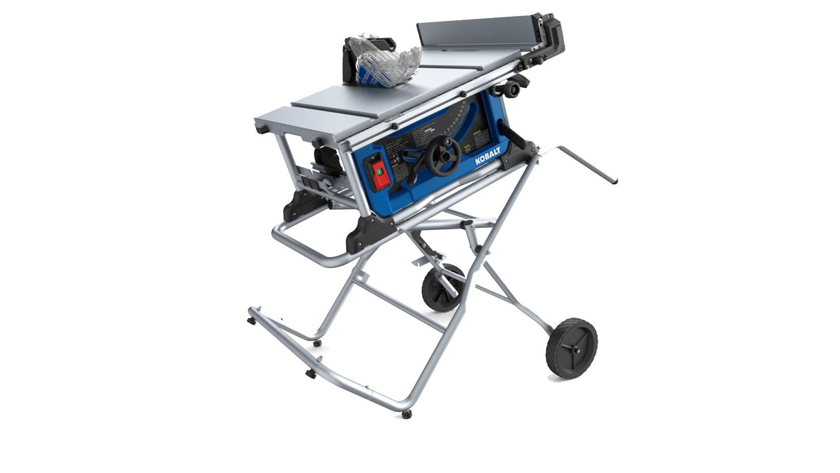 10-in 15-Amp 120-Volt Corded Portable Jobsite Table Saw with Gravity Rise Stand TS10601