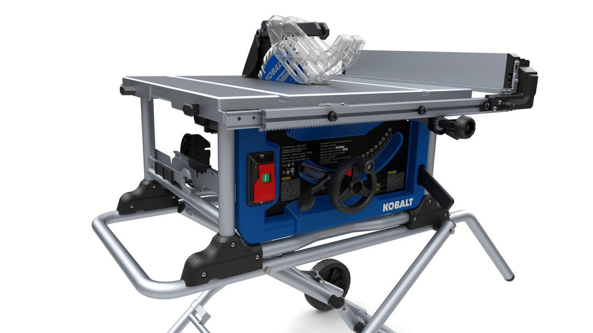 10-in 15-Amp 120-Volt Corded Portable Jobsite Table Saw with Gravity Rise Stand TS10601