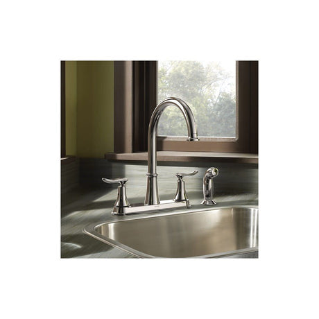 Solidad Chrome 2 Handle High Arc Kitchen Faucet CA87015