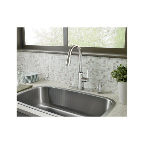 Nori Kitchen Faucet Chrome 1 Handle High Arc Pulldown 87066