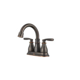 Hilliard Bathroom Faucet Bronze 2 Handle High Arc 84537BRB