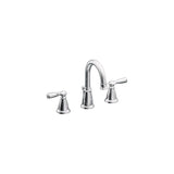 Banbury Bathroom Lavatory Faucet Chrome Widespread High Arc WS84924