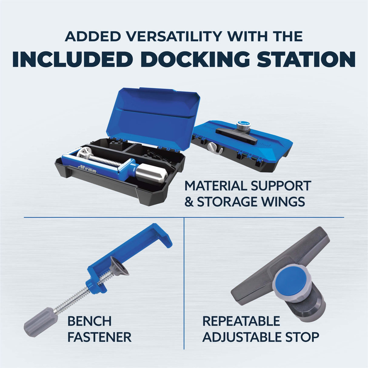 Pocket-Hole Jig 720PRO Plus - Premium, Advanced Jig for Rock-Solid Pocket-Hole Joints, Automaxx Clamping, GripMaxx Anti-Slip KPHJ720PROL