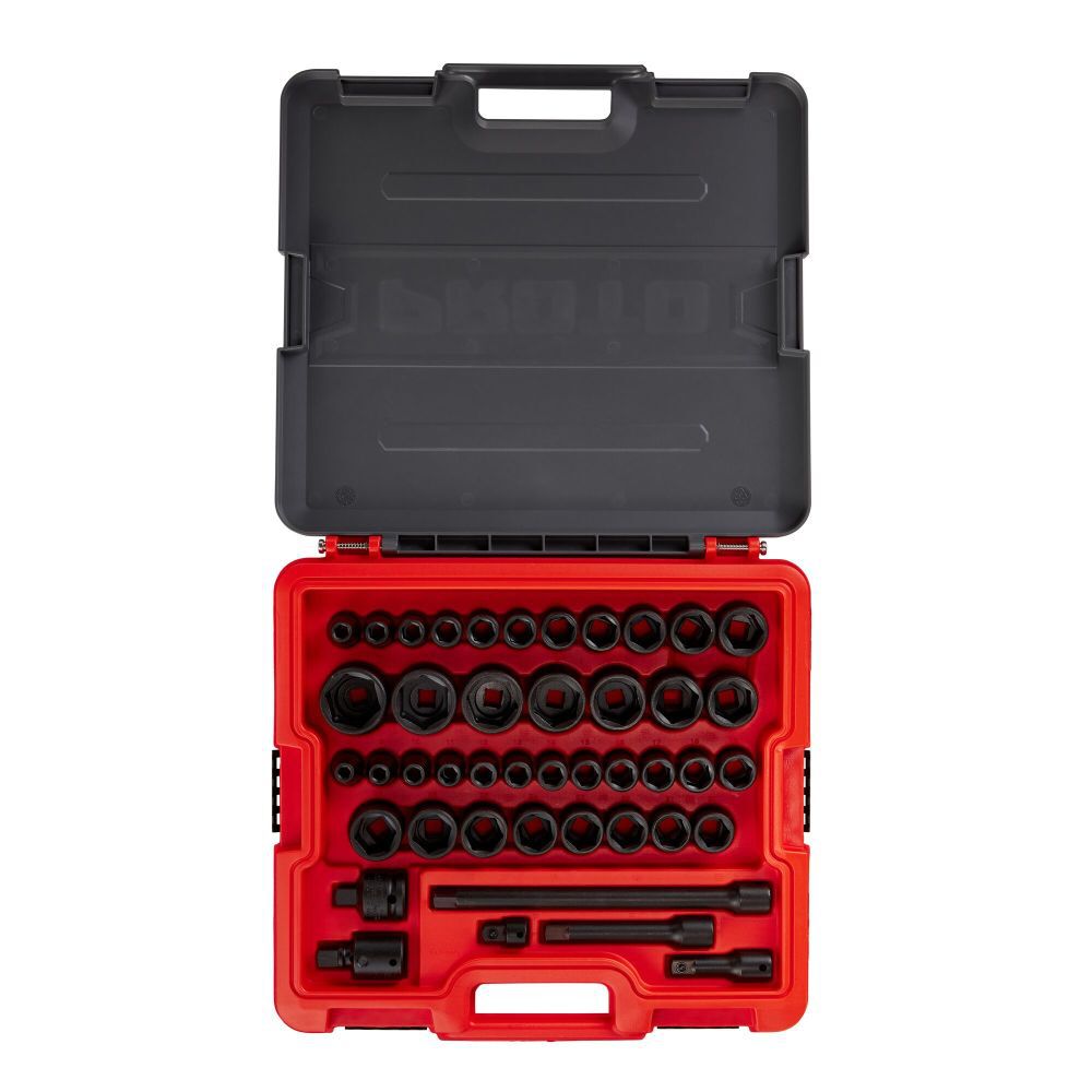 Socket Set 1/2 DR 44pc SAE/MM IM SET J74344IM