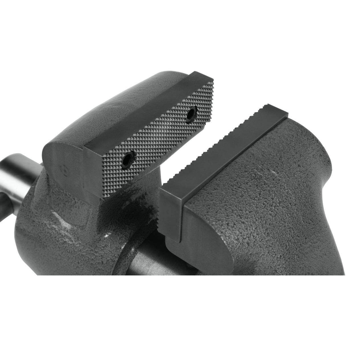 Bench Vise, 4-in Jaw Width, 6-1/2-in Jaw Opening, 3-1/2-in Throat Depth, Gray 28831