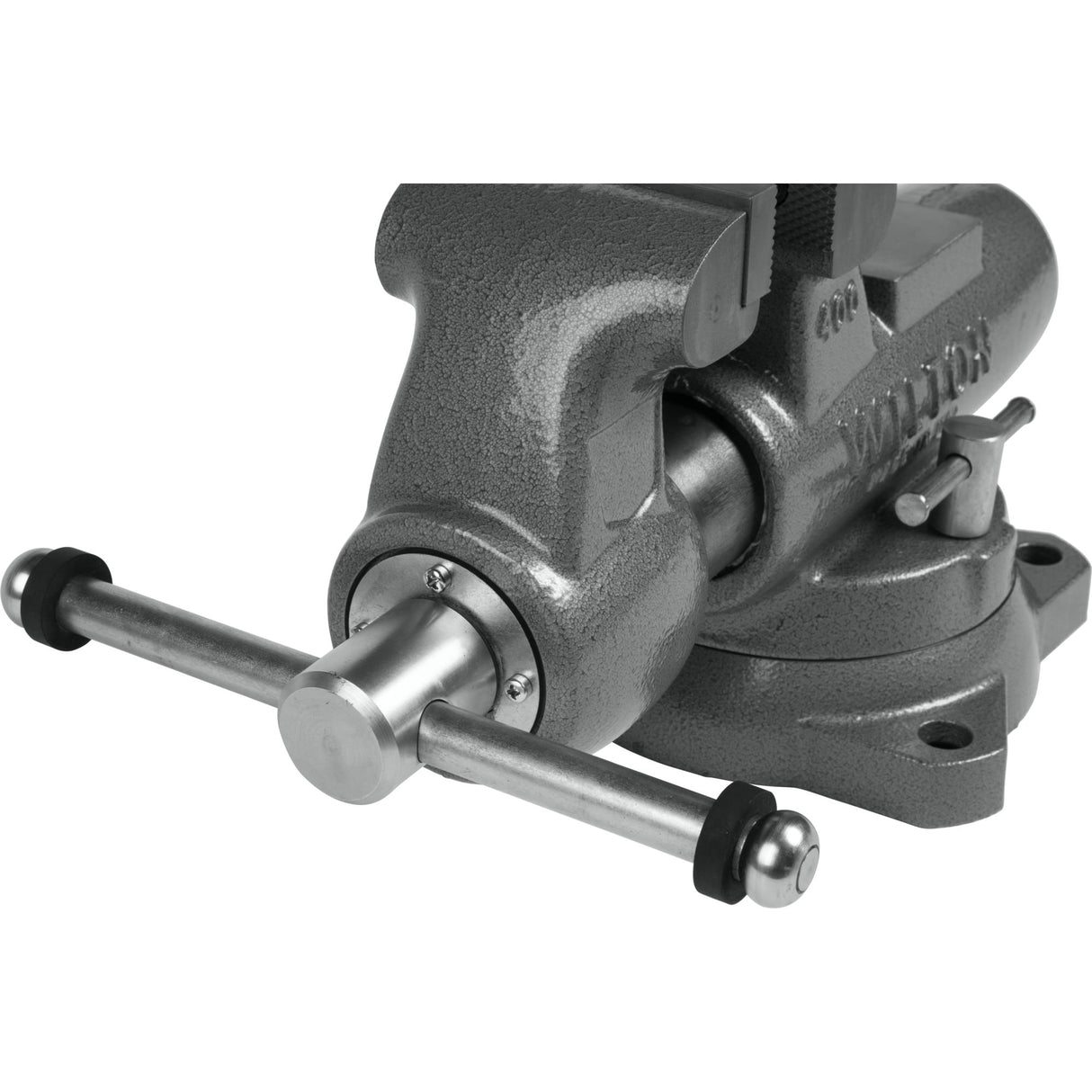 Bench Vise, 4-in Jaw Width, 6-1/2-in Jaw Opening, 3-1/2-in Throat Depth, Gray 28831