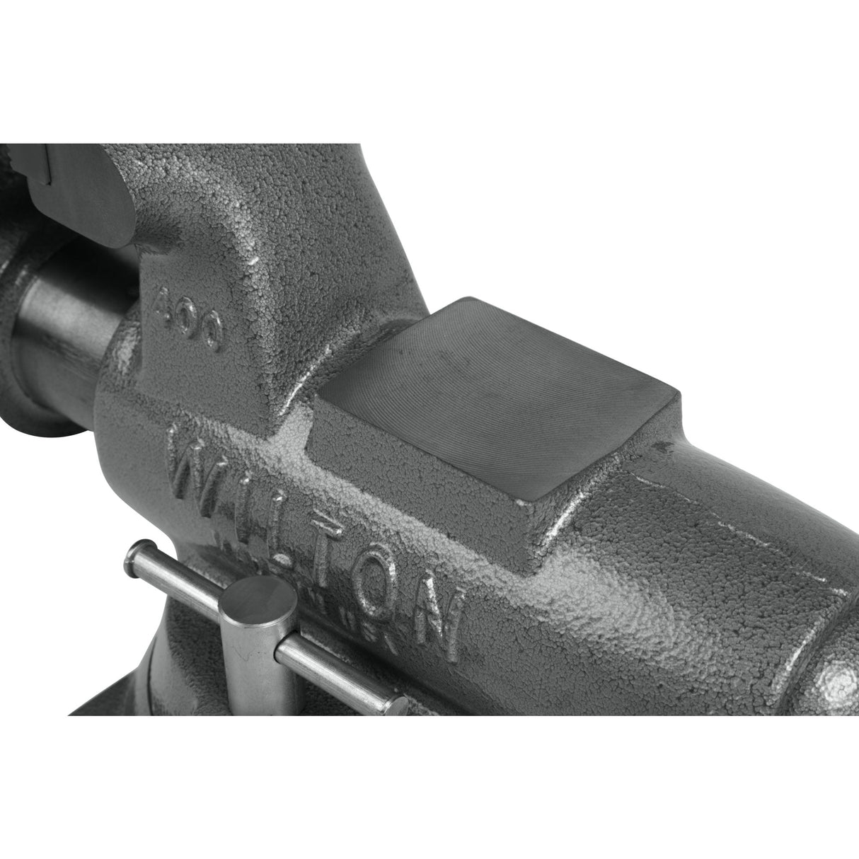 Bench Vise, 4-in Jaw Width, 6-1/2-in Jaw Opening, 3-1/2-in Throat Depth, Gray 28831