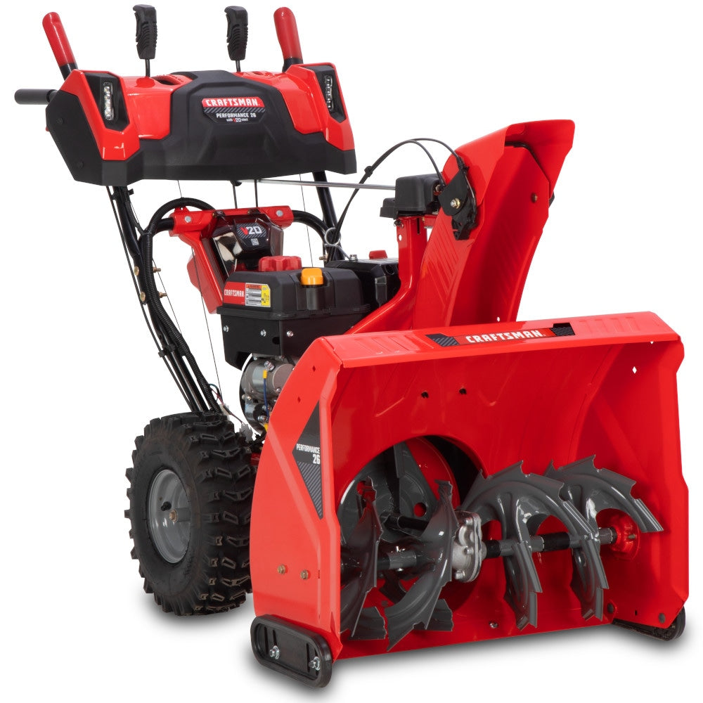 Performance 26 V20 Battery Start 26-in Two-stage Self-propelled Gas Snow Blower CMGB223102