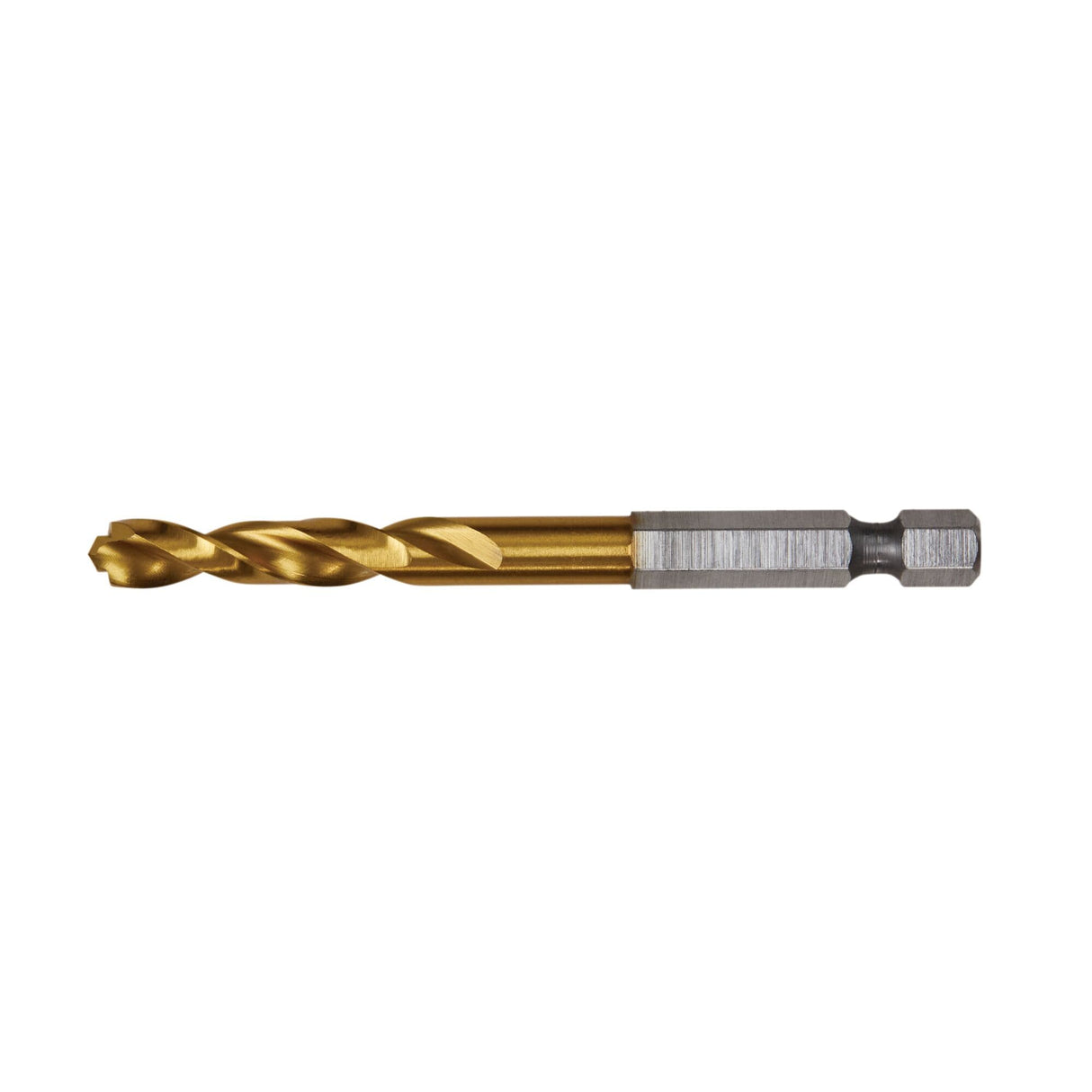 1/4-in x 3-3/16-in Titanium Nitride Coated Hss Jobber Length Twist Drill Bit DD5116