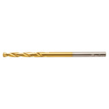 9/64-in x 5-7/8-in Titanium Nitride Coated Hss Jobber Length Twist Drill Bit DW1309  G