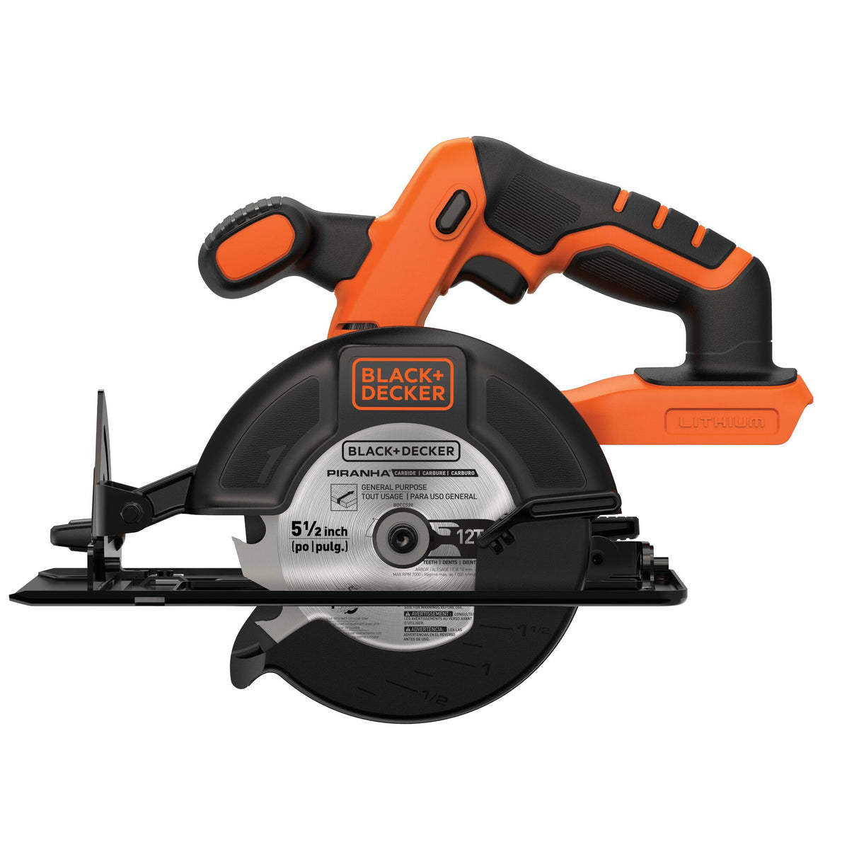 20-volt Max 5-1/2-in Cordless Circular Saw (Bare Tool) BDCCS20B