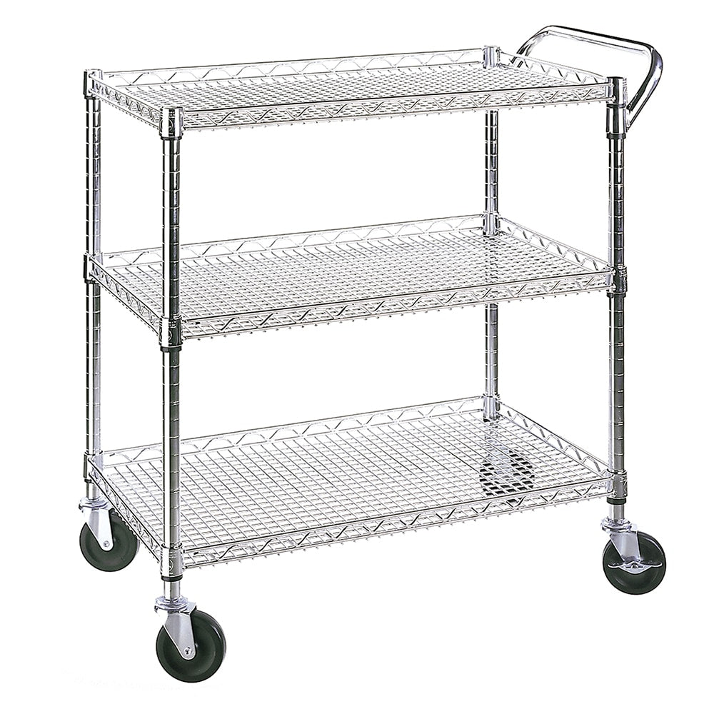 32.75-in Shelf Utility Cart SHE18304BZ