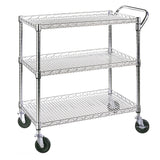 32.75-in Shelf Utility Cart SHE18304BZ