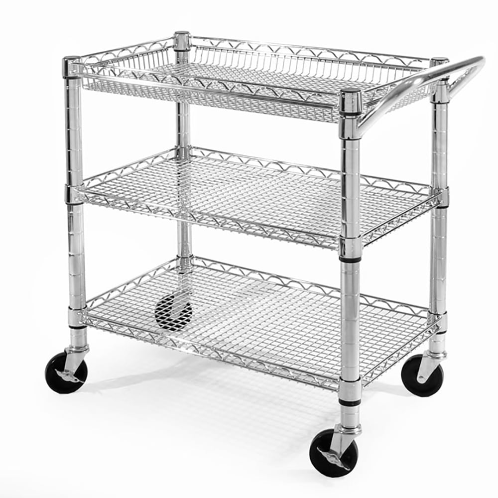 33.75-in Shelf Utility Cart SHE99307ZB