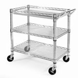 33.75-in Shelf Utility Cart SHE99307ZB