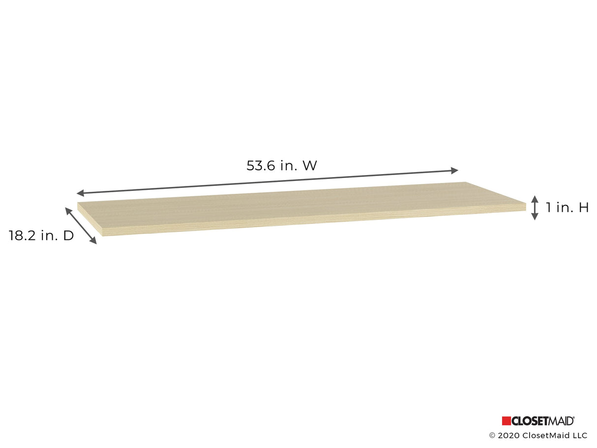 ProGarage 18.2-in L x 1-in H Rubberwood Hardwood Work Bench Top 1084600