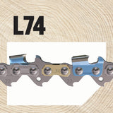 L74 74 Link Replacement Chainsaw Chain For 18-in, 0.063-in Gauge,0.325-in Pitch L74-21