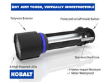 Virtually Indestructible Waterproof 2500-Lumen 4 Modes LED Flashlight KF2500