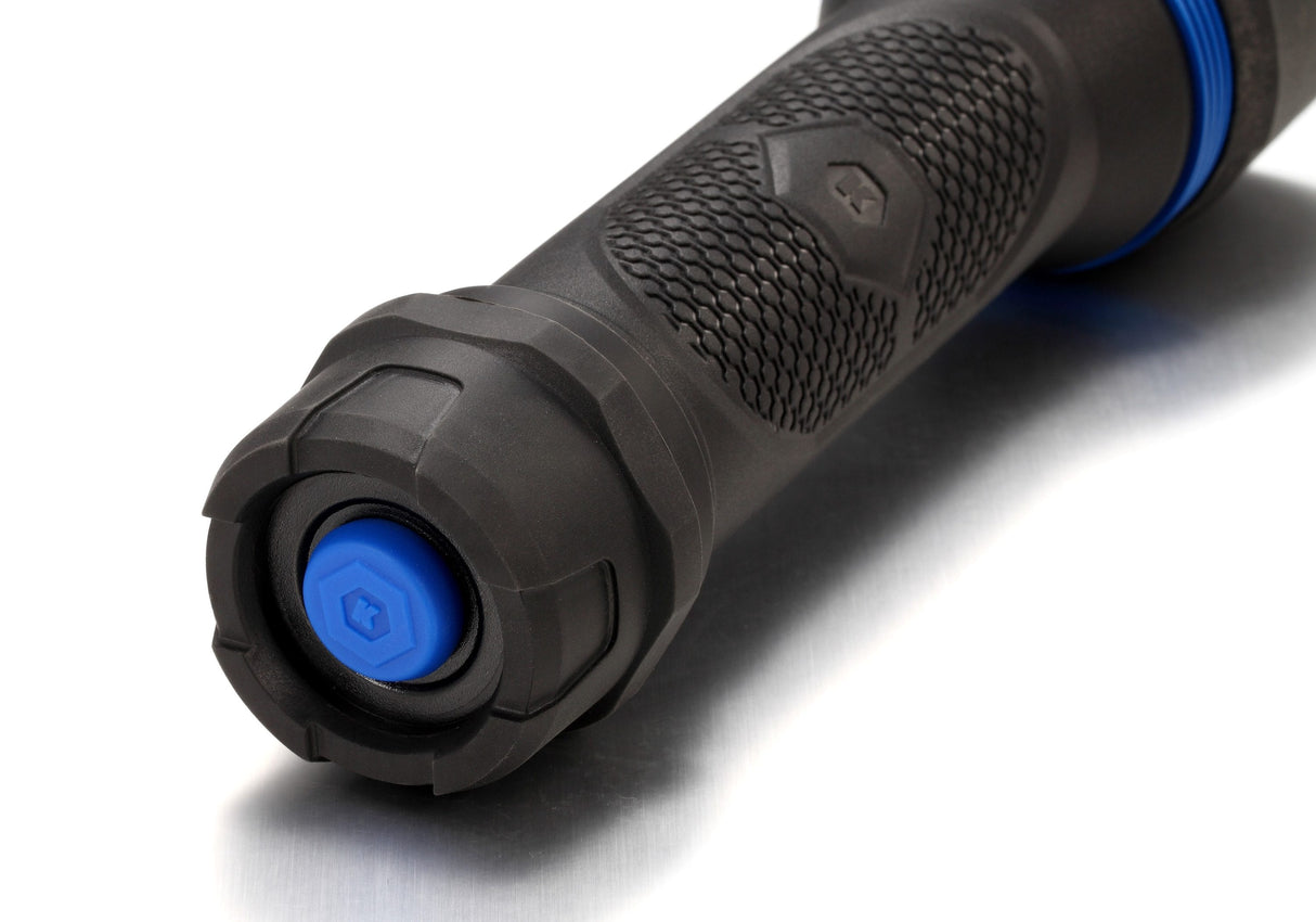 Virtually Indestructible Waterproof 1500-Lumen 4 Modes LED Flashlight KF1500