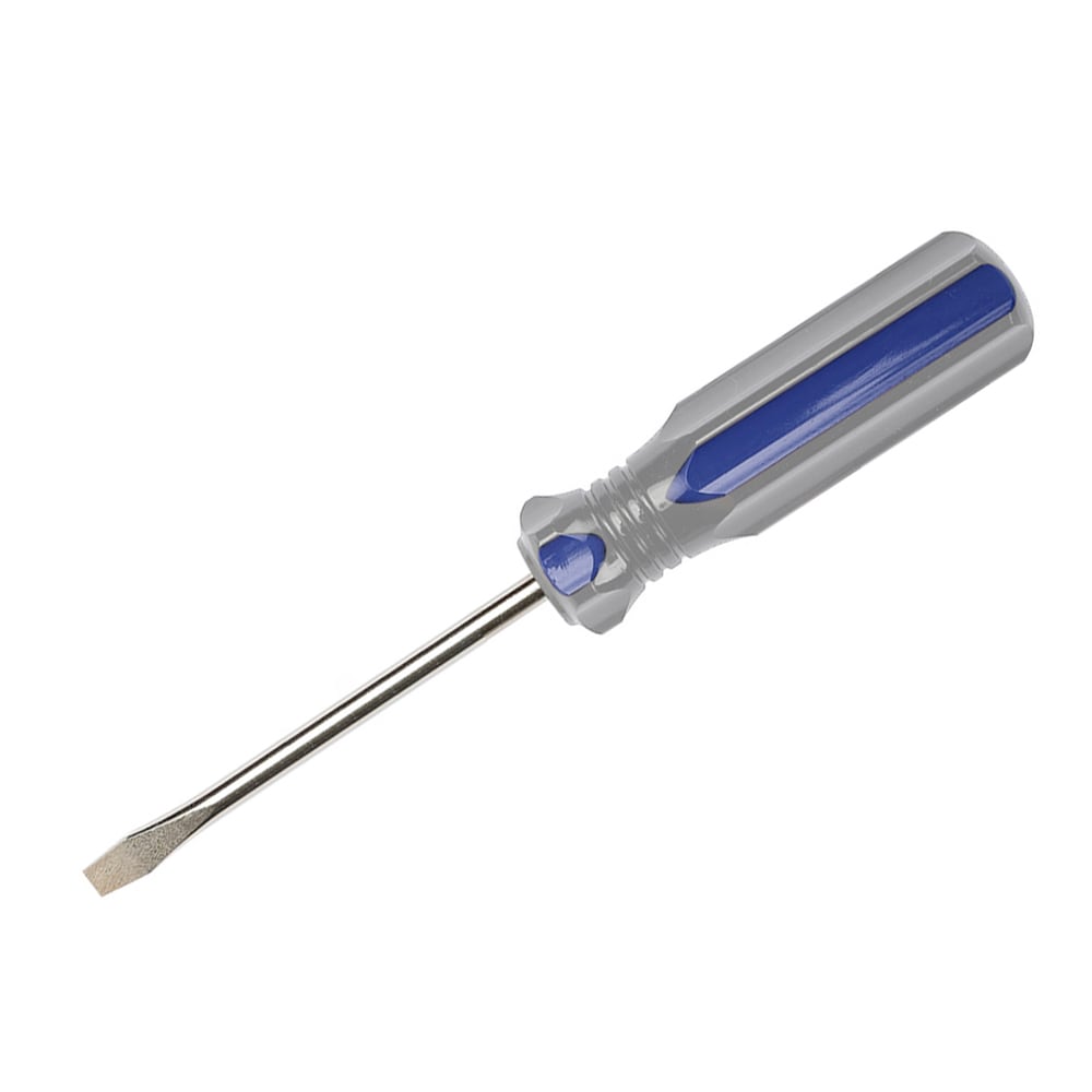 Plastic Handle Magnetic Slottedhead Screwdriver 69226