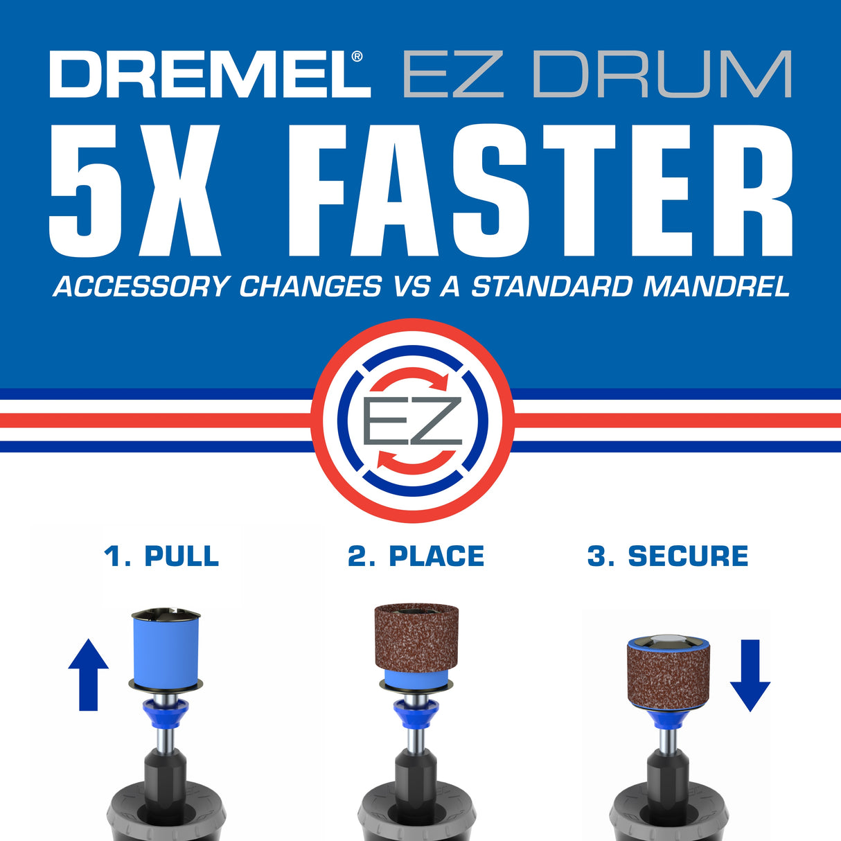 1/8-in Rotary Tool Mandrels EZ407SA-01