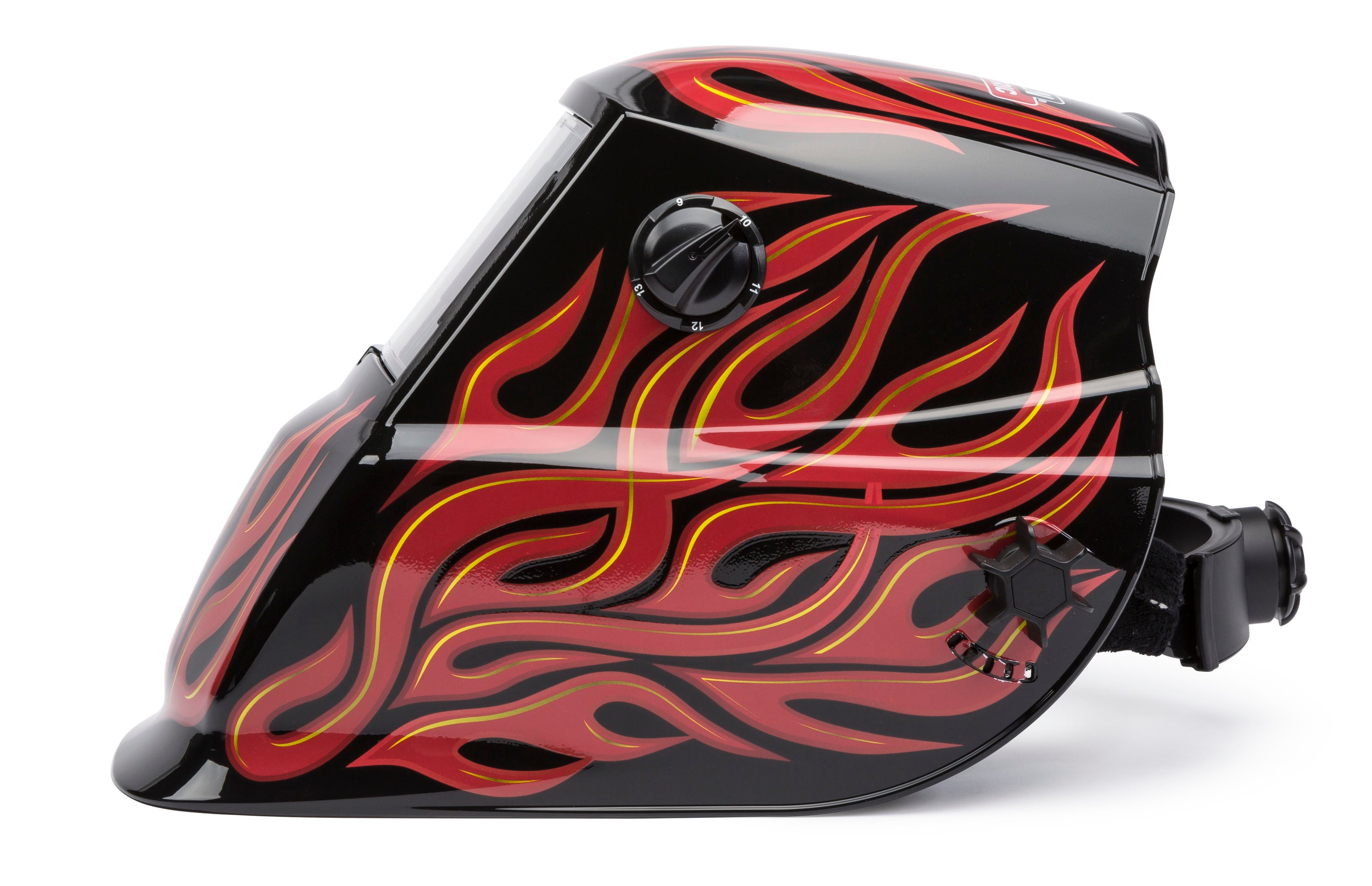 Auto Darkening Variable Shade Red Welding Helmet K3446-1 – Tools