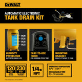 Dewalt Auto Electronic Tank Drain DXCM072-0030