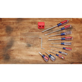 12-Piece Acetate Handle Assorted Drive Screwdriver Set CMHT65044