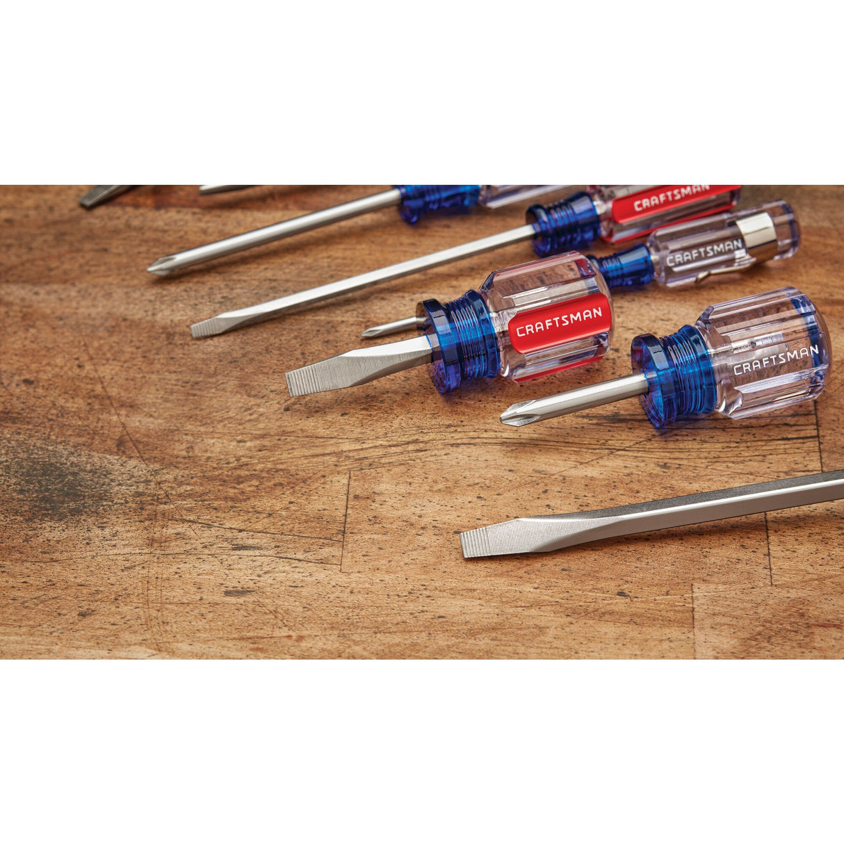 12-Piece Acetate Handle Assorted Drive Screwdriver Set CMHT65044