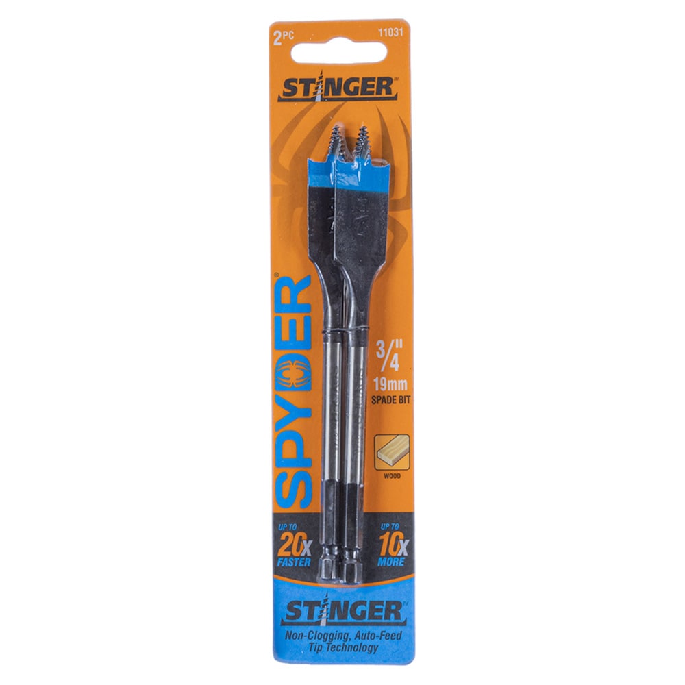 Stinger 2-Piece 3/4-in x 6-in Woodboring Spade Drill Bit 11031