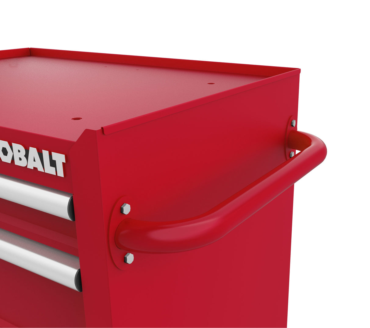 26.7-in W x 33-in H 4-Drawer Steel Rolling Tool Cabinet (Red) 19214