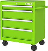 26.7-in W x 33-in H 4-Drawer Steel Rolling Tool Cabinet (Green) 19219