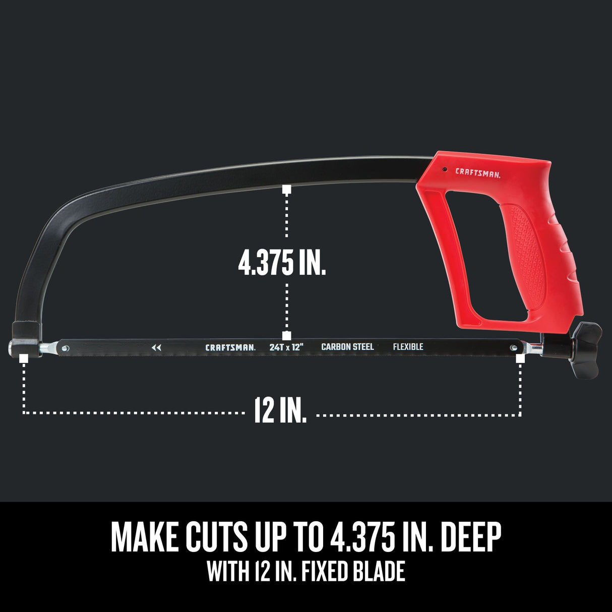 12-in Extra Fine Cut Hack Saw CMHT20138