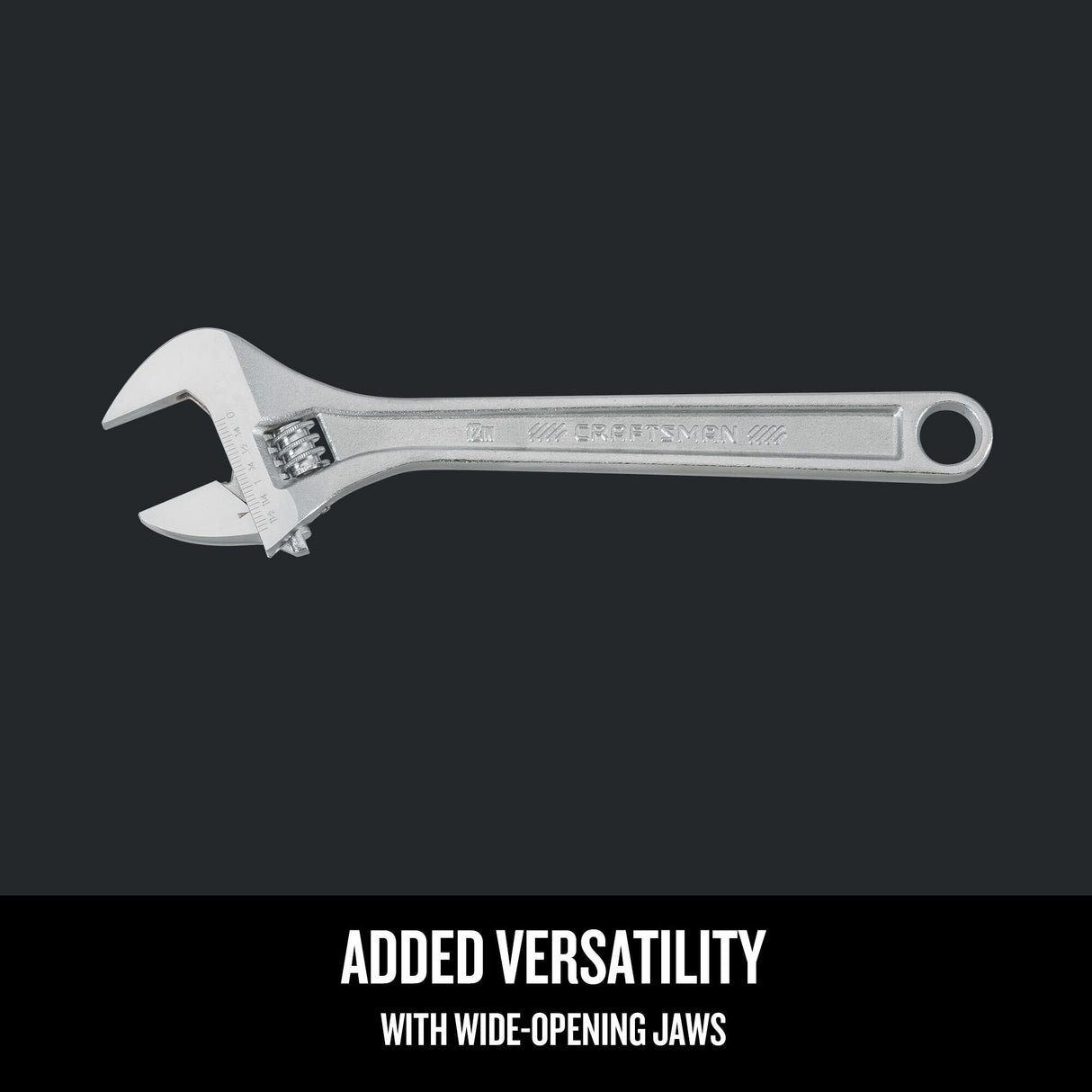 12-in Steel Adjustable Wrench CMMT81624