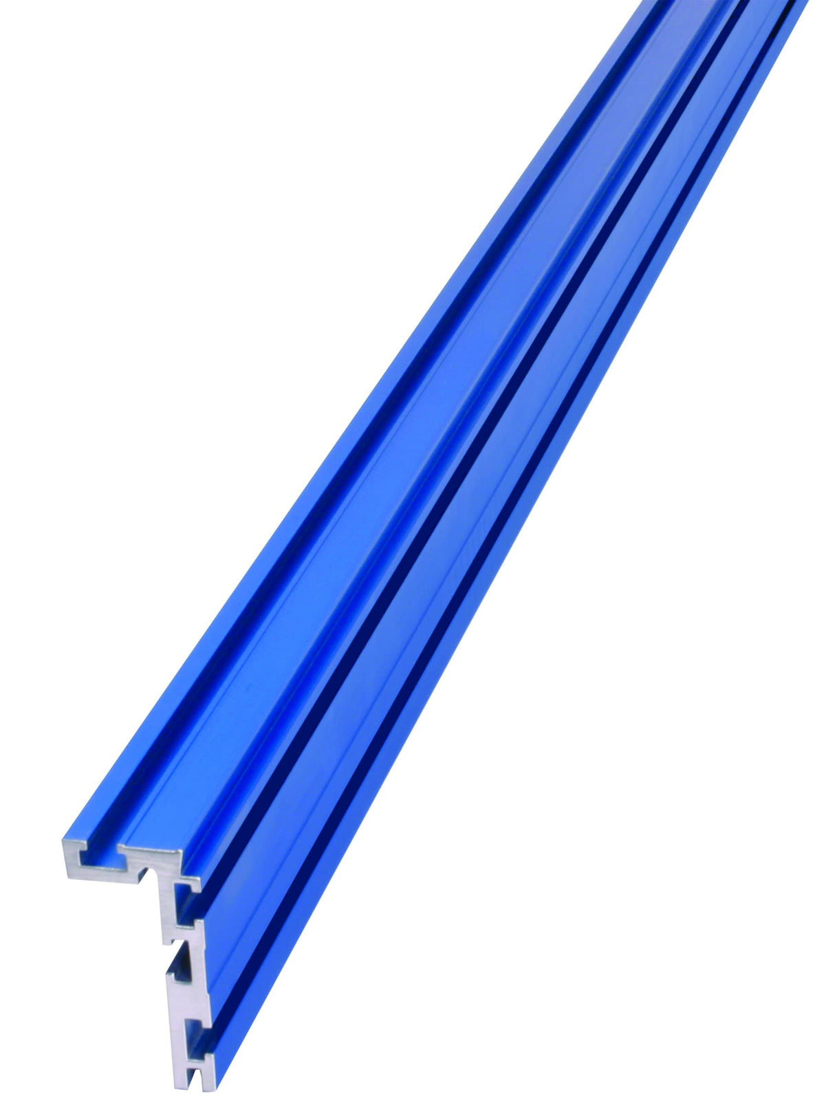 Heavy-Duty-Trak 48-in Blue Anodized-Aluminum Guide Track for Commercial Use KMS7704