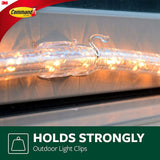 Command Small Clear Outdoor Rope Light Clip 5000485