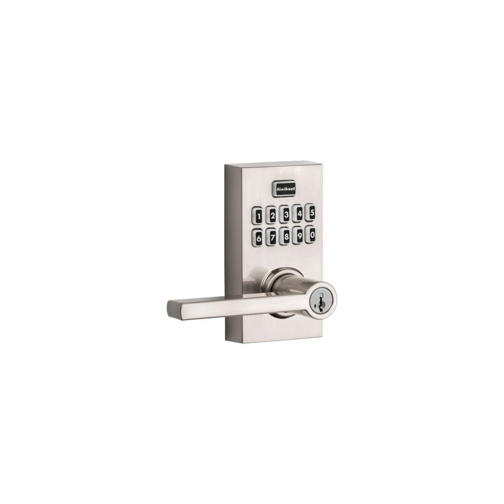 SmartKey Halifax Door Lever SmartCode 917 Satin Nickel 99170-003