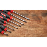 8-Piece Bi-material Handle Assorted Drive Screwdriver Set CMHT65075N