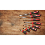 8-Piece Bi-material Handle Assorted Drive Screwdriver Set CMHT65075N