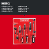 8-Piece Bi-material Handle Assorted Drive Screwdriver Set CMHT65075N