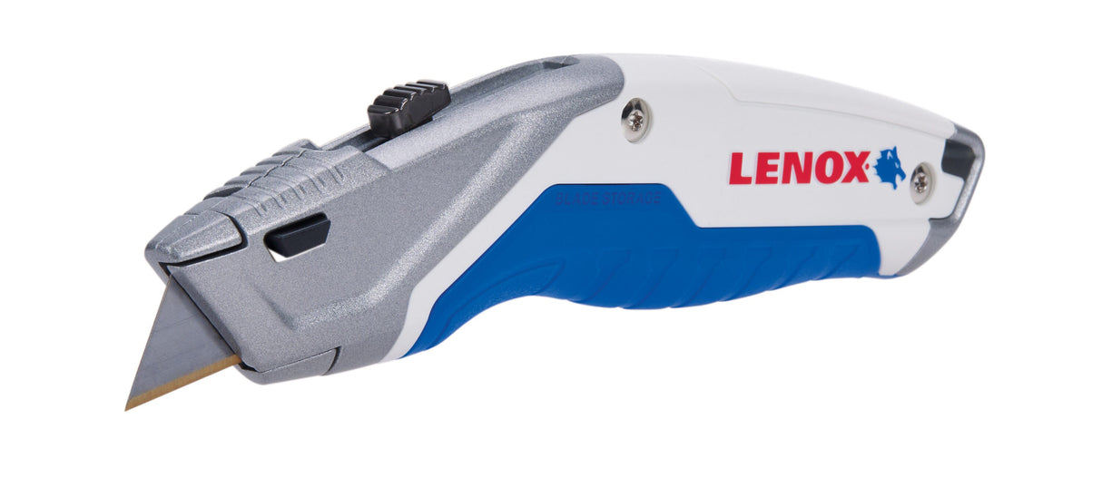 3-Blade Retractable Utility Knife with On Tool Blade Storage LXHT10599