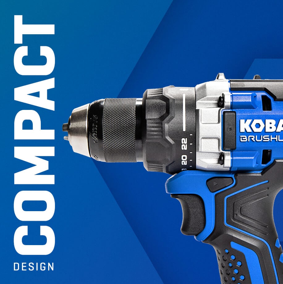 Next-Gen 24-volt 1/2-in Keyless Brushless Cordless Drill (1-Battery Included, Charger Included and Soft Bag included) KDD 2024A-03