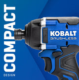 Next-Gen 24-volt 1/4-in Brushless Cordless Impact Driver (1-Battery Included, Charger Included and Soft Bag included) KID 2024A-03