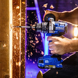 Next-Gen 1/2-in 24-volt Variable Speed Brushless Cordless Hammer Drill(Bare Tool) KHD 124B-03