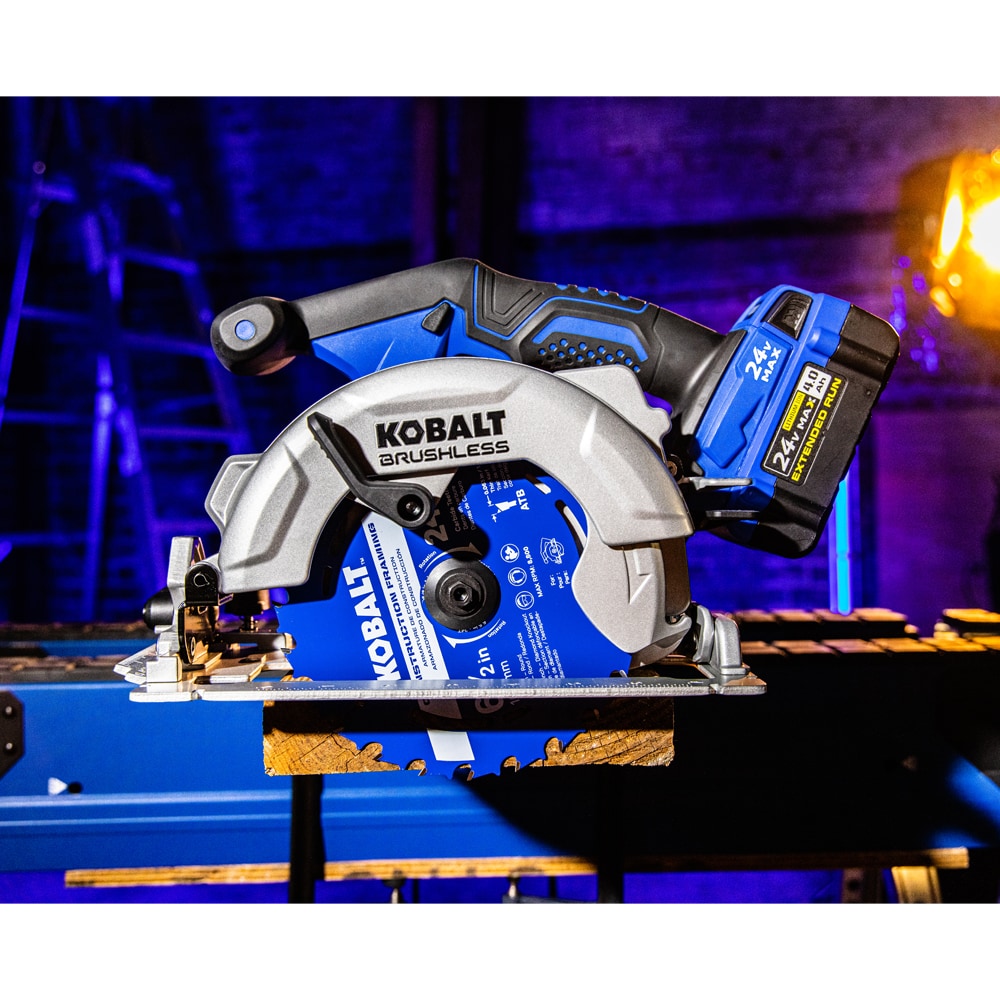 Next-Gen 24-volt 6-1/2-in Brushless Cordless Circular Saw (Bare Tool) KCS 124B-03