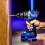 Next-Gen 24-volt 1/2-in Keyless Brushless Cordless Drill (1-Battery Included, Charger Included and Soft Bag included) KDD 2024A-03