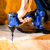 Next-Gen 24-volt 1/4-in Brushless Cordless Impact Driver (1-Battery Included, Charger Included and Soft Bag included) KID 2024A-03