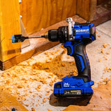 Next-Gen 24-volt 1/2-in Keyless Brushless Cordless Drill (1-Battery Included, Charger Included and Soft Bag included) KDD 2024A-03